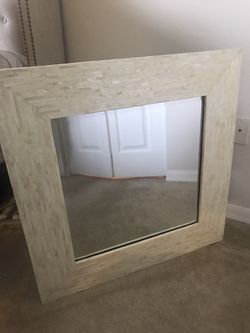 Large capiz shell mirror - needs to be gone by Thursday!