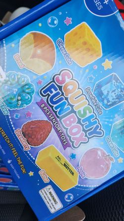 8 pcs squishy fun box