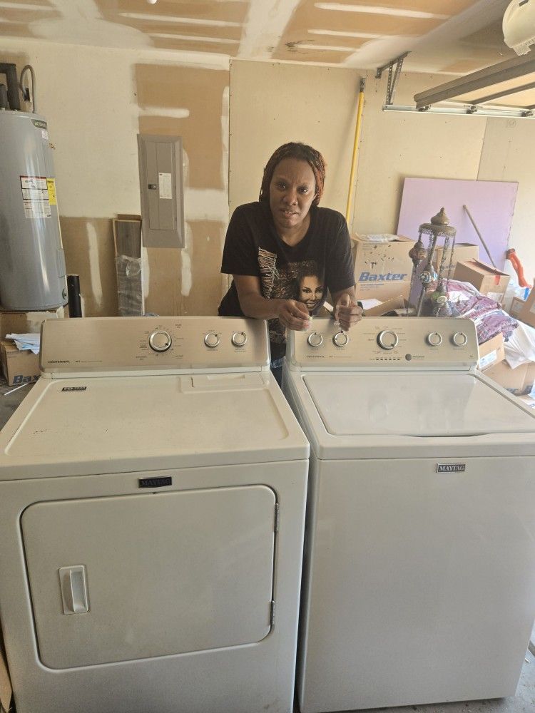 White Centennial Washer & Dryer 