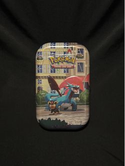 Pokémon TCG • Lumiose City Mini Tin: Salamance and Litleo