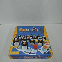 Pengoloo Penguin Memory Color Matching Dice Game Blue Orange 2007 Complete