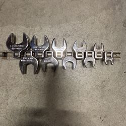 Craftsman USA 10pc SAE Crow Foot Wrench Set