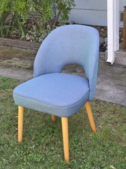 Modern Blue Accent Chair