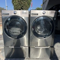 Xl Washer And Gas Dryer 