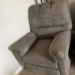Grey Recliner Chair