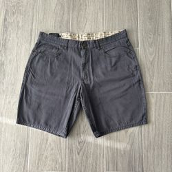 Pendleton Men’s 36 Grey Cotton Flat Front Shorts