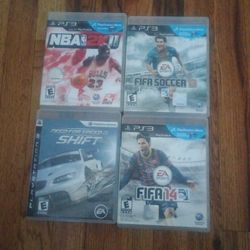 $25 For All 4 Games 