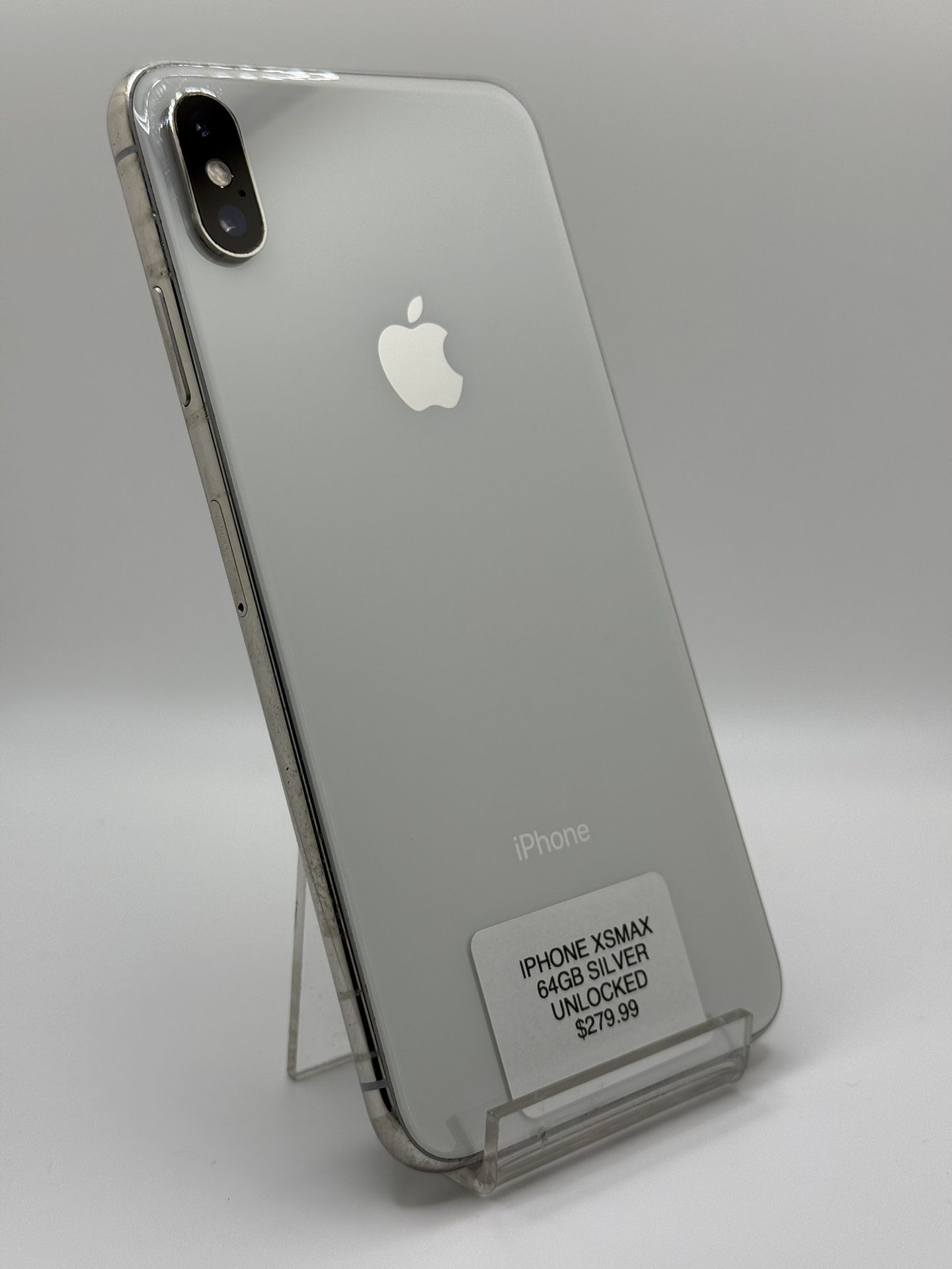 iPhone XSMAX 64GB Silver Unblocked