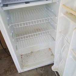 Working White Small Refrigerator 