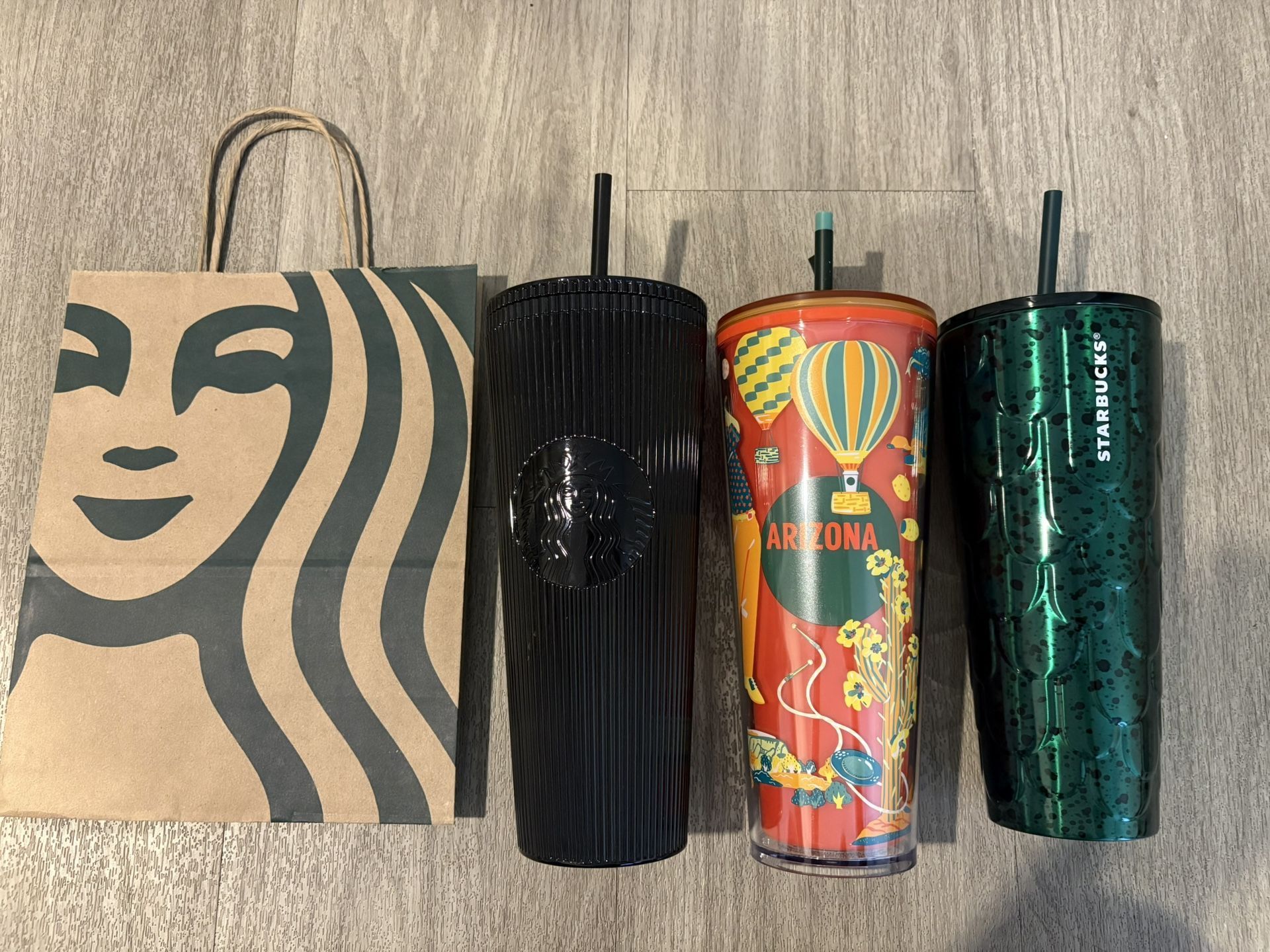Starbucks 24 oz. (3) Cups- $40 (Gilbert)