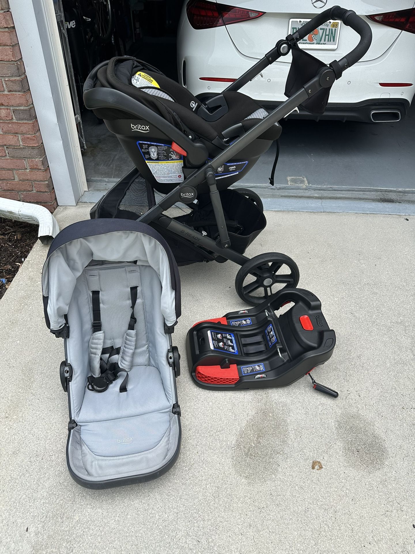 Britax Stroller And Infant Car Seat COMBO