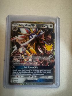 Solgaleo GX Pokémon Card 89/149