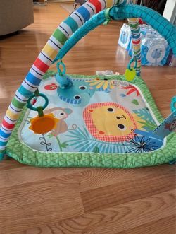 Baby Activity Play Gym Mat with Arches