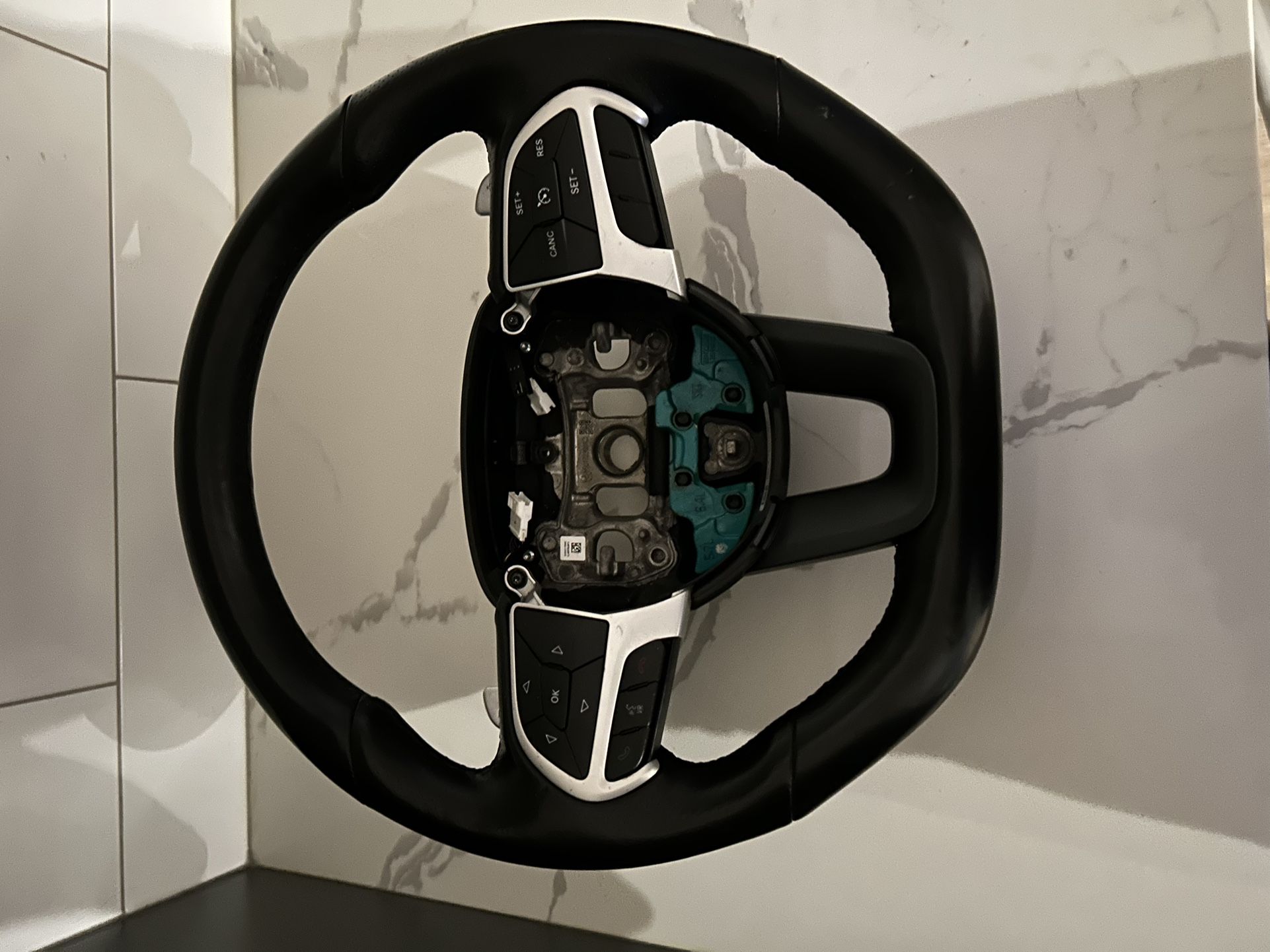 Scat Pack Flat-Bottom Steering Wheel