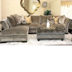 Designer Sectional + FREE DELIVERY