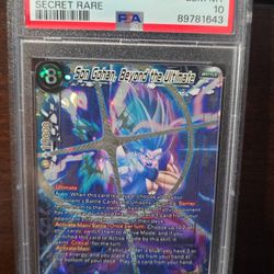 2022 Gohan Beyond the 2022 Gohan Beyond the Ultimate Secret Rare BT19-152 PSA 10