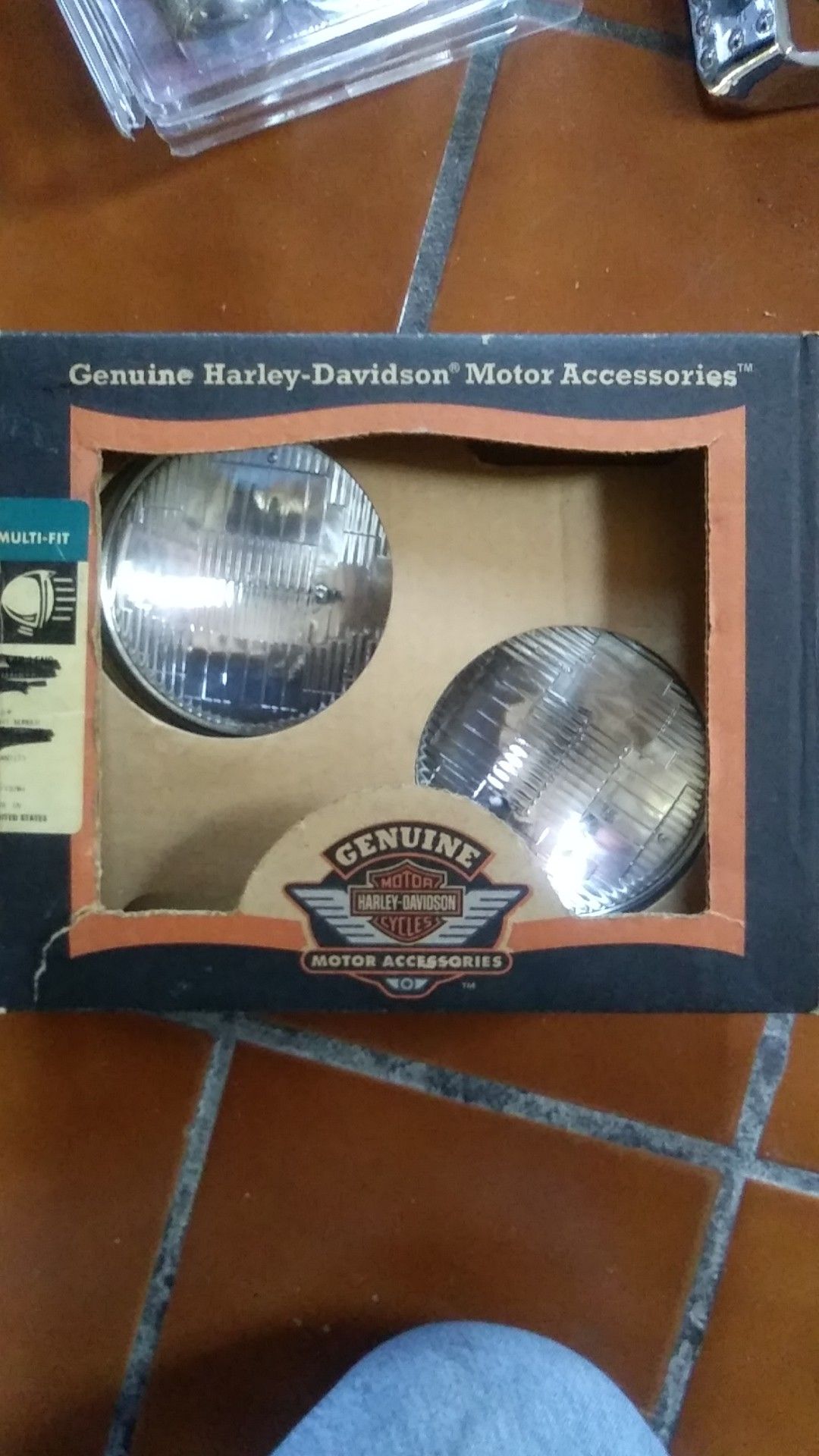 Harley Davidson 12 volts spot lights