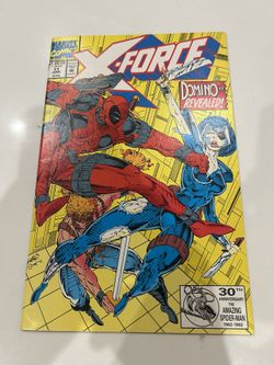 X-Force #11 Comic Book First Full Appearance of Domino Marvel June 1992 VF