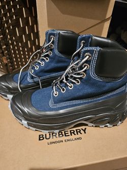 Men BURBERRY Hiking Boots Size 42 (9 US)