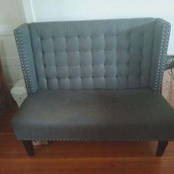 Make Offer:  High Back Cool Couch For Small Spaces 