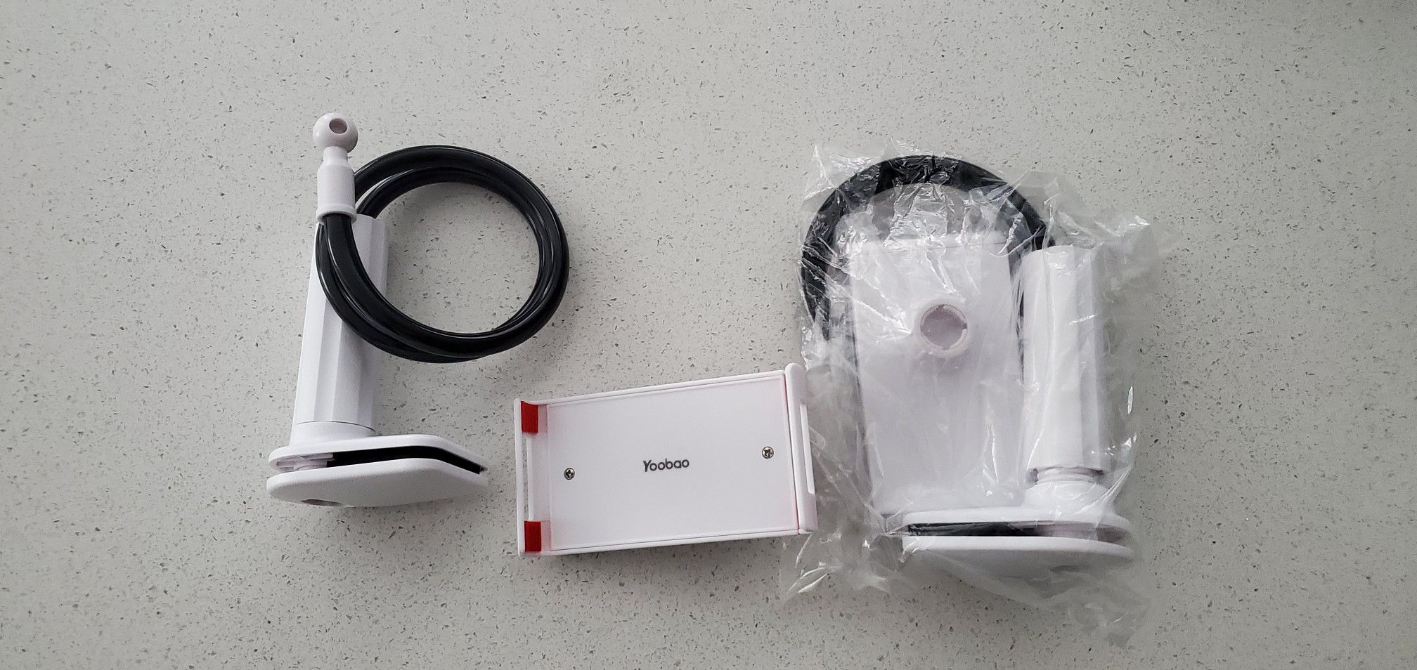 Adjustable 6" monitor mounts