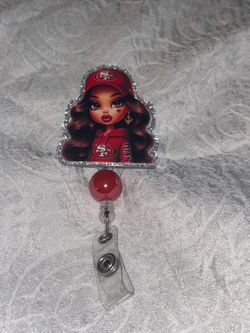 49ers badge reel