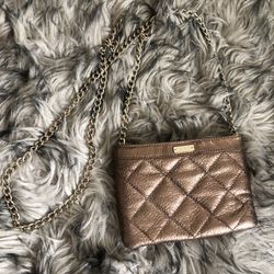 Kate spade Bronze Chain Cross Over Purse  