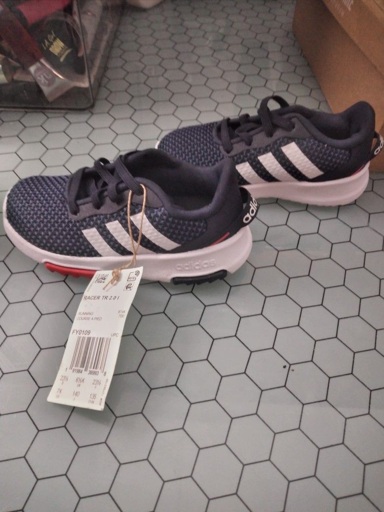 Brand New Adidas Toddler Running Racer Track 2.0 Shoe SIZE 7.0