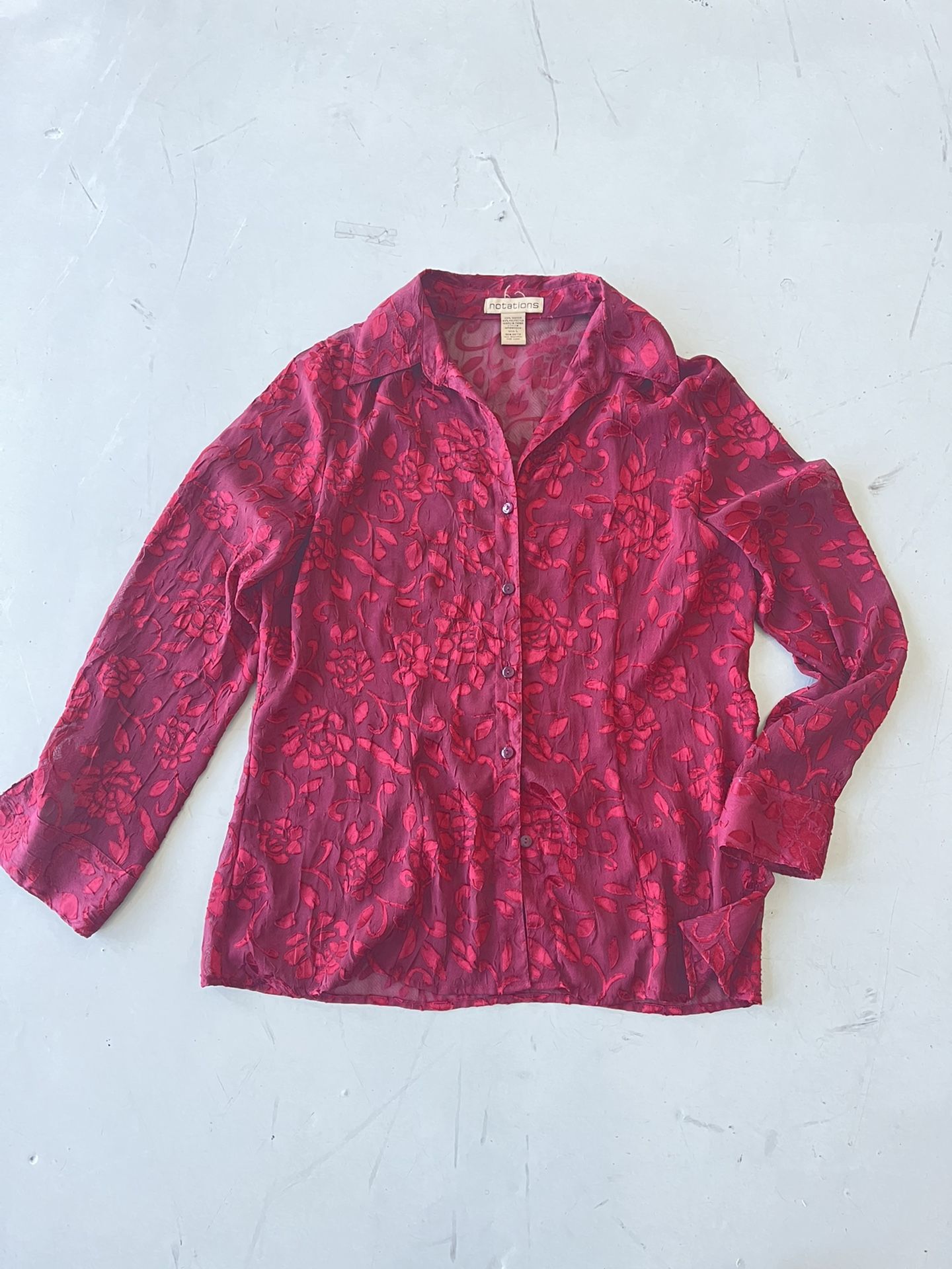 Notations Velvet Shirt 