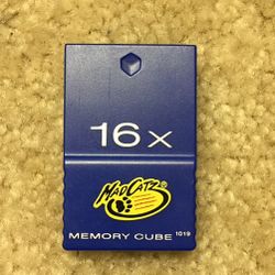 Mad Catz Brand Nintendo GameCube Memory Card 16X 1019 Blocks Memory