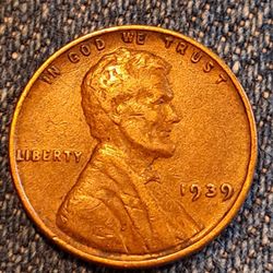 1939 BRN No Mintmark VG Condition Errors 