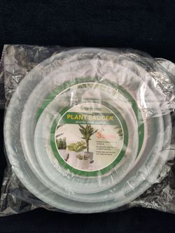 Plant Saucer Set 3 Sizes.