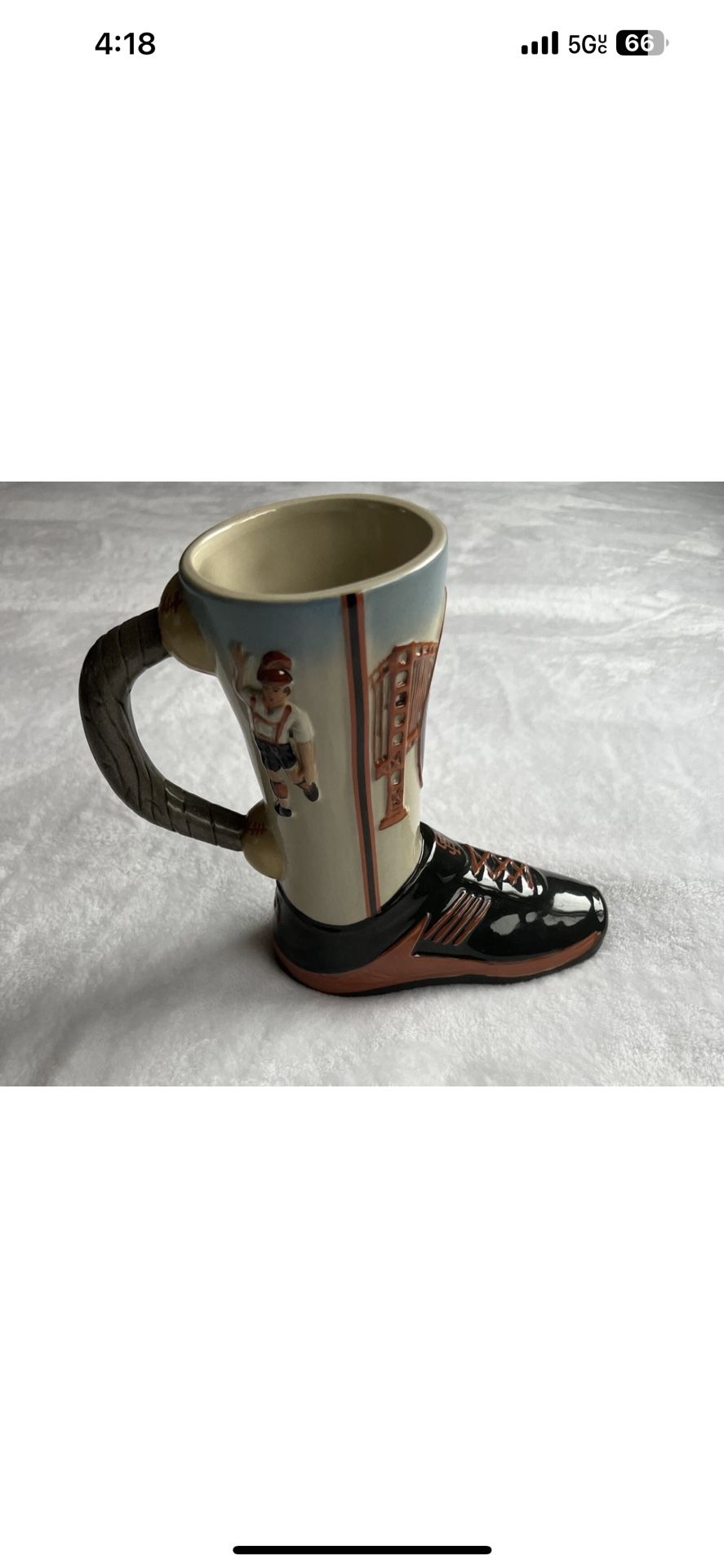 San Francisco Giants World Series 2014 Octoberfest Boot