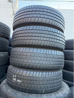 Vendo llantas usadas 235/65/R18 marca Michelin