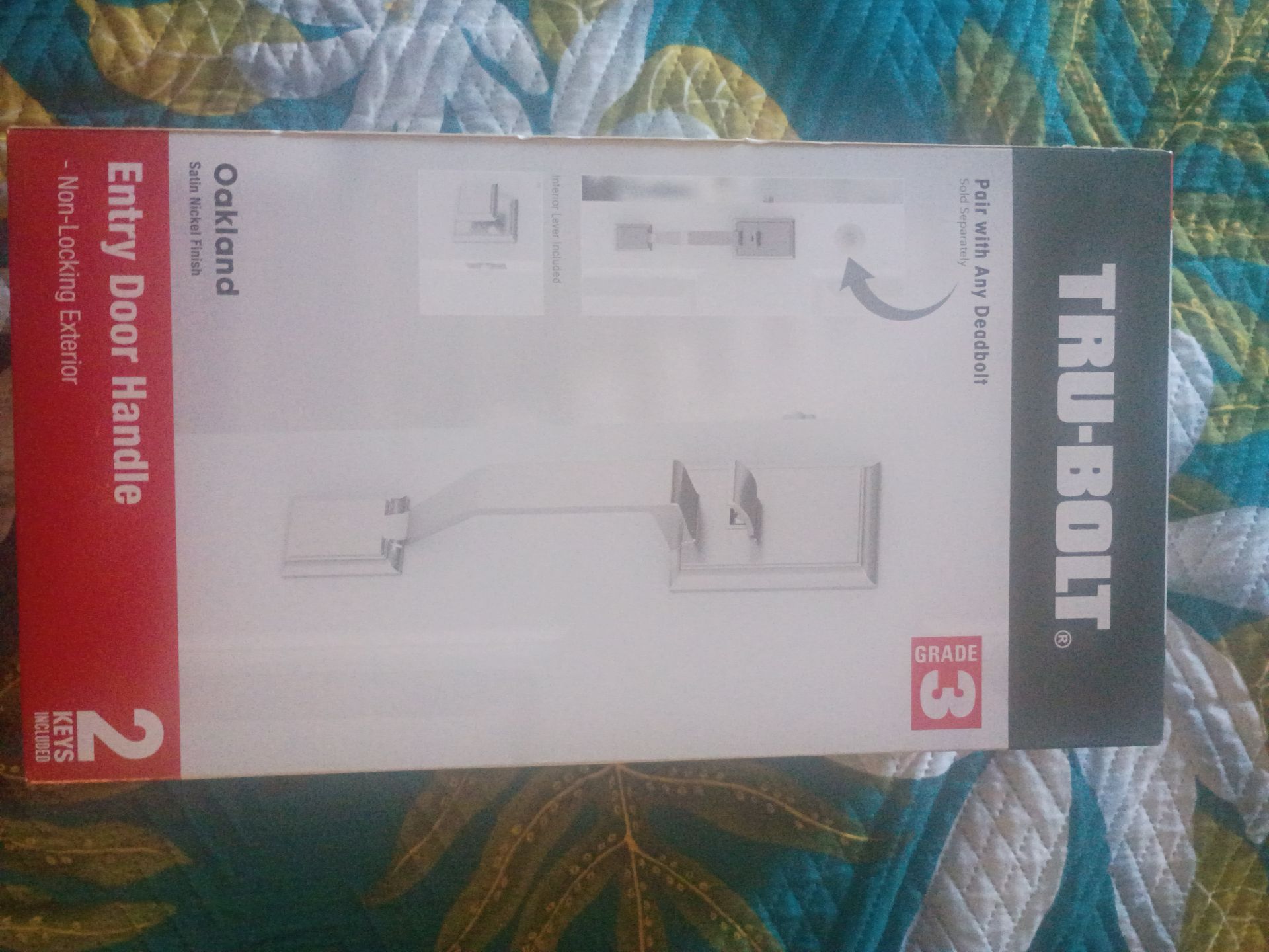 Tru - Bolt Entry Door Handle.