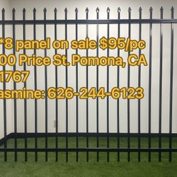 6*8 Heavy Duty Iron Fence On Sale