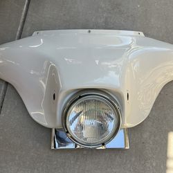 OEM Harley Davidson Batwing Fairing Inner Outer 09-13 Electra Glide White FLHTC