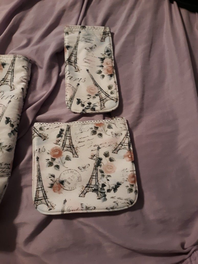 Handmade Tote Bag with Change Purse and Phone Holder 