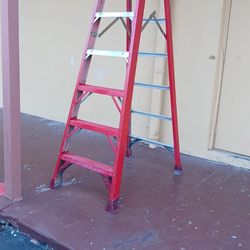 Werner Fiberglass ladder 