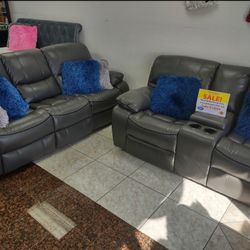 ALL SOFA AND LOVESEAT SETS JUST $1099!!! ADD THE RECLINER FOR $399!!! 
