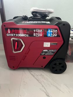 A-iPower gxs7100iRD dual fuel inverter generator-brand new