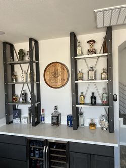 Custom Steel Bar Shelves For Sale