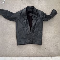 Women’s Black Leather Jacket