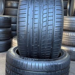 335/30/18 PIRELLI PZERO 2 TIRES 