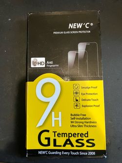 NEW'C Screen Protector 3 Pack for iPhone 16 Pro 6.3 in resistant Tempered Glass