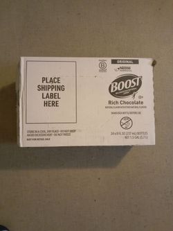 Boost drinks
