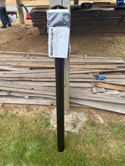 Mailbox post complete