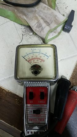 Dwell- tach tester