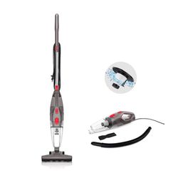 Moosoo Stick Vacuum Cleaner, 16ft Corded Vacuum for Hard Floor & Carpet New