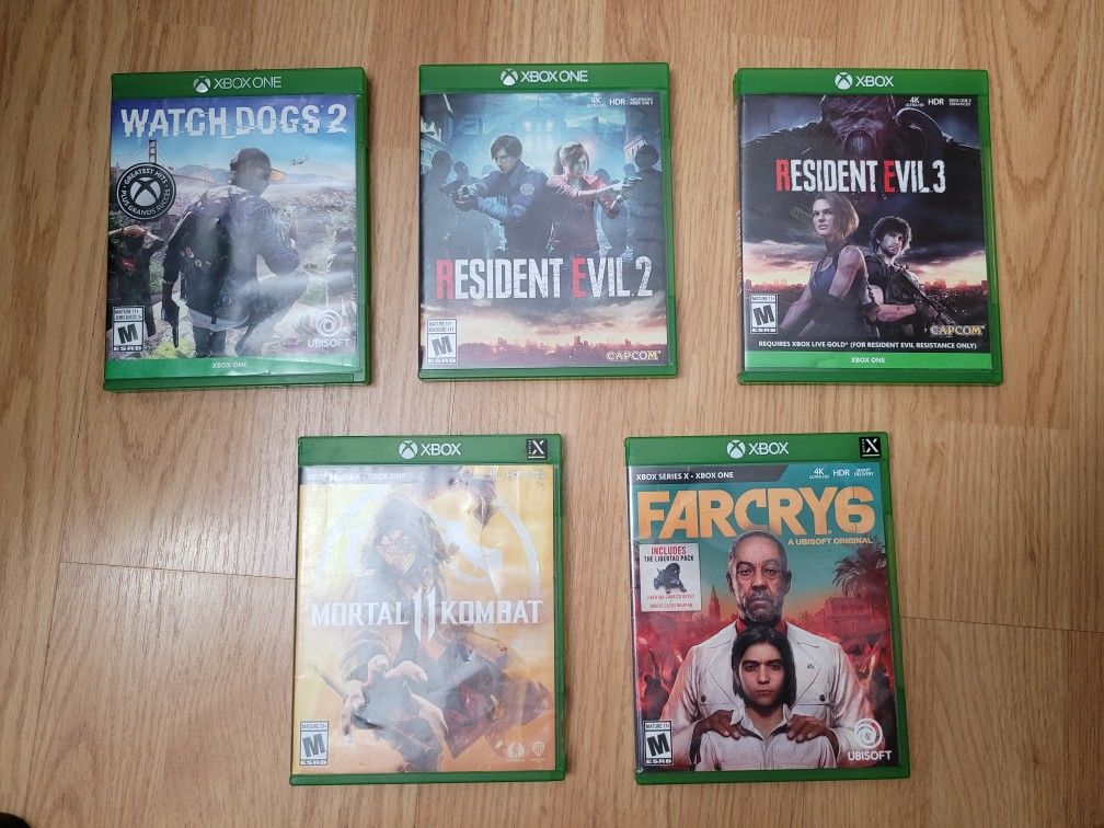 Xbox One Series Games 